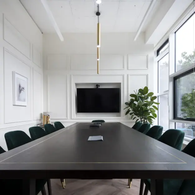The meeting room at Town Square, Cospace Group Limited in Stevenage