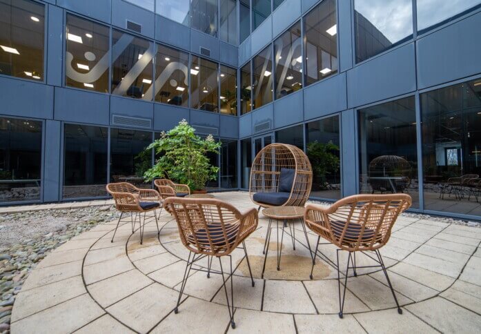 Outdoor space at Reeds Crescent, FigFlex Offices Ltd (Watford)