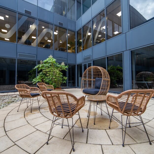 Outdoor space at Reeds Crescent, FigFlex Offices Ltd (Watford)