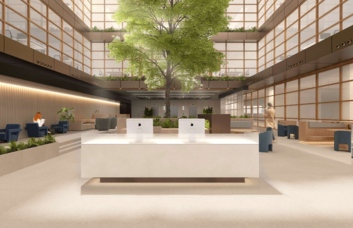 Reception at Clarendon Road, FigFlex Offices Ltd in Watford