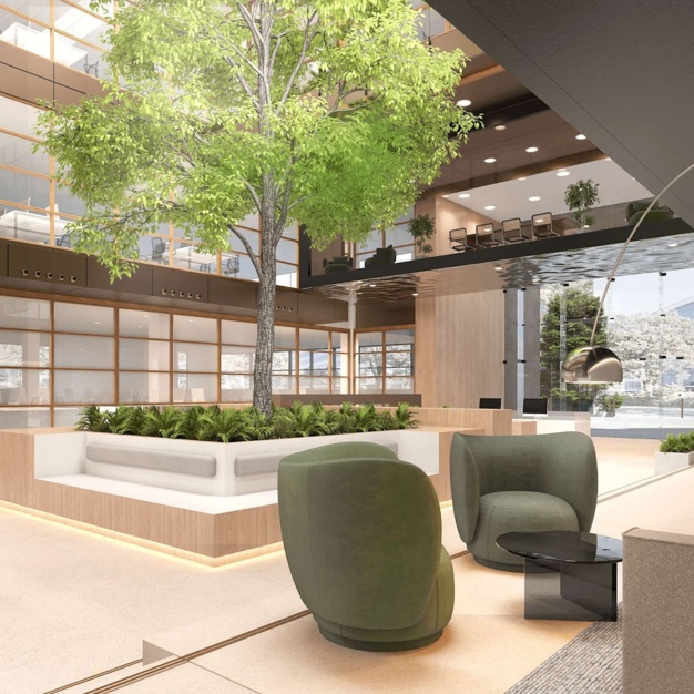 The foyer at Clarendon Road, FigFlex Offices Ltd (Watford)