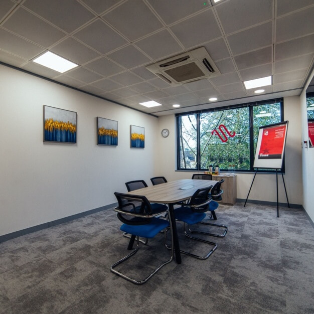 The meeting room at Reeds Crescent, FigFlex Offices Ltd in Watford
