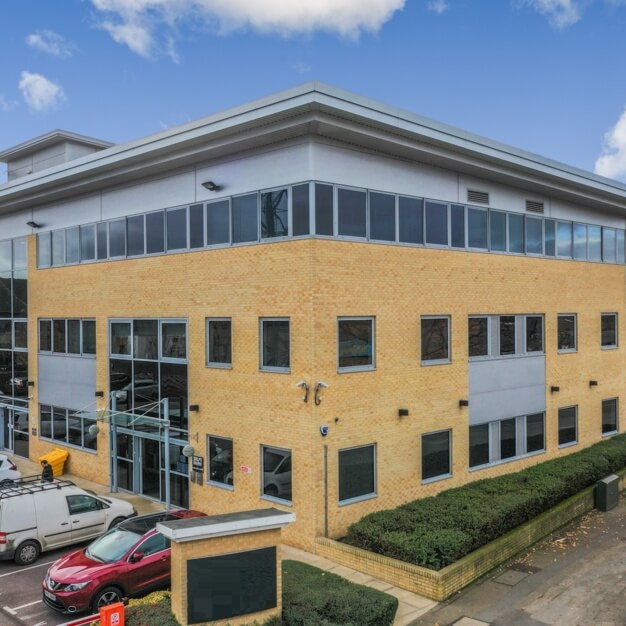 Building external for Bridge Road East, Pure Offices, Welwyn Garden City