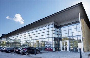 The building at Falcon Gate, Regus in Welwyn Garden City