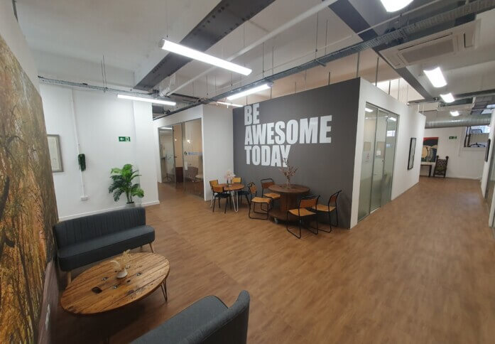 Breakout area at Stoke Abbott Road, Freedom Works Ltd (Worthing)