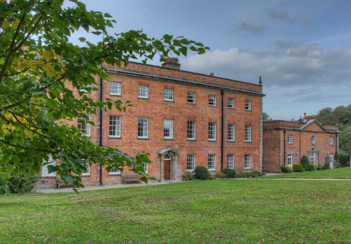Building outside at Staunton Harold Hall, Lion Court ( Stanton Harold) Ltd., Ashby de la Zouch
