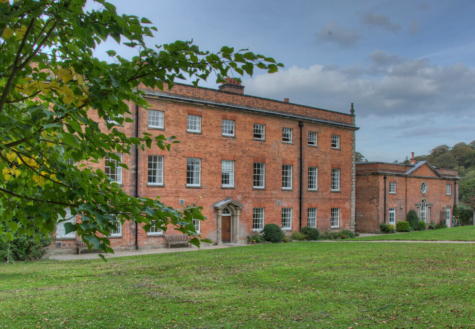 Building outside at Staunton Harold Hall, Lion Court ( Stanton Harold) Ltd., Ashby de la Zouch