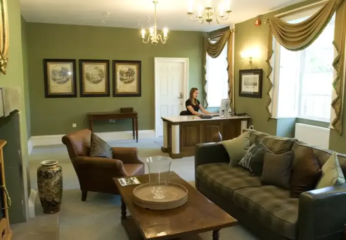 Reception at Staunton Harold Hall, Lion Court ( Stanton Harold) Ltd. in Ashby de la Zouch