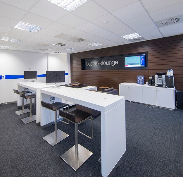 Breakout area at Herald Way, Regus in Castle Donington
