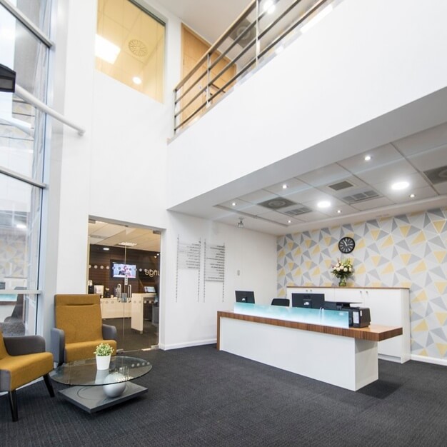 Reception - Herald Way, Regus in Castle Donington