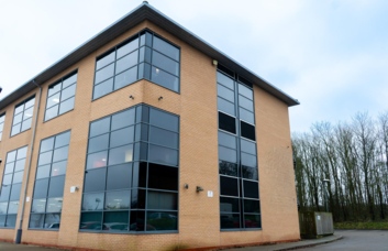 Building outside at Herald Way, Wizu Workspace, Derby