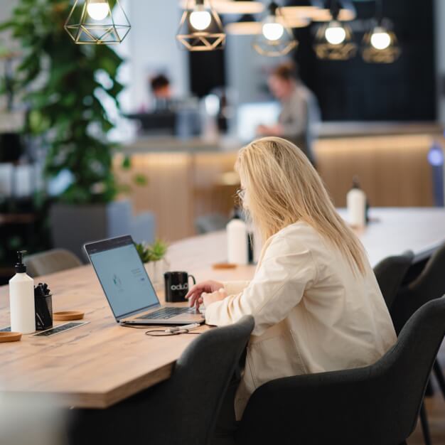 The communal space at Victoria Street, Cubo Holdings Limited in Derby