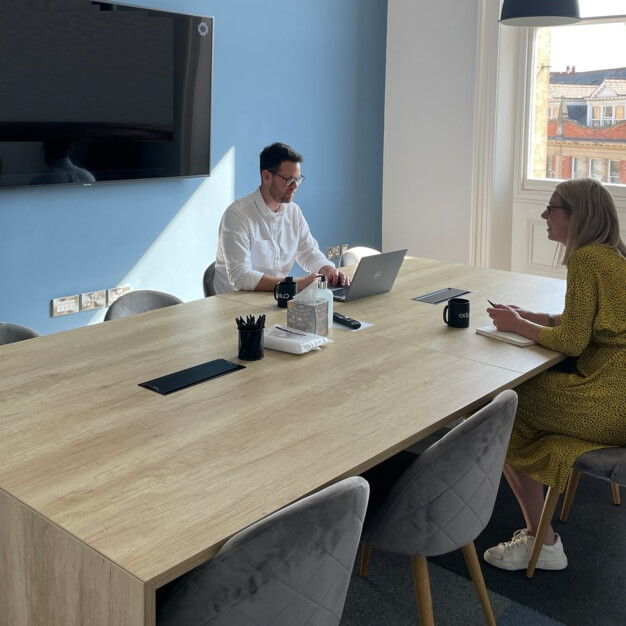 The meeting room at Victoria Street, Cubo Holdings Limited in Derby