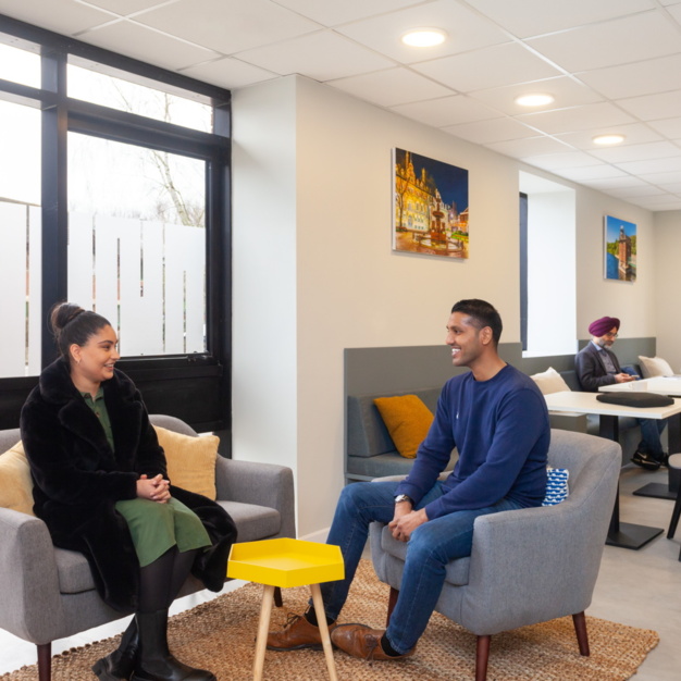 Breakout space in Meridian South, Regus (Leicester)