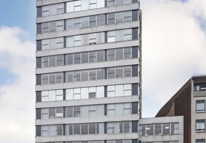 Building external for Charles Street, Omnia Offices, Leicester