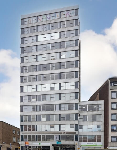 Building external for Charles Street, Omnia Offices, Leicester