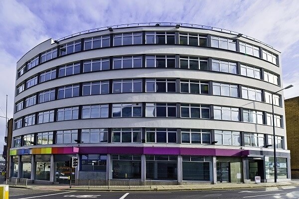 Building outside at St George's Way, Regus, Leicester