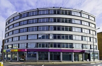 Building outside at St George's Way, Regus, Leicester