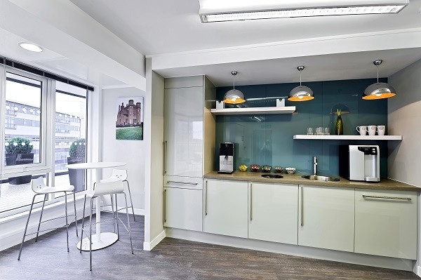Kitchenette at St George's Way, Regus in Leicester