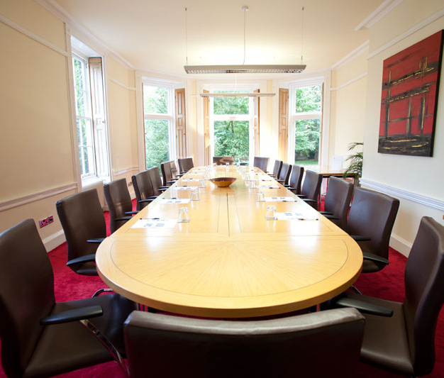The meeting room at Main Street, DBS Centres in Leicester