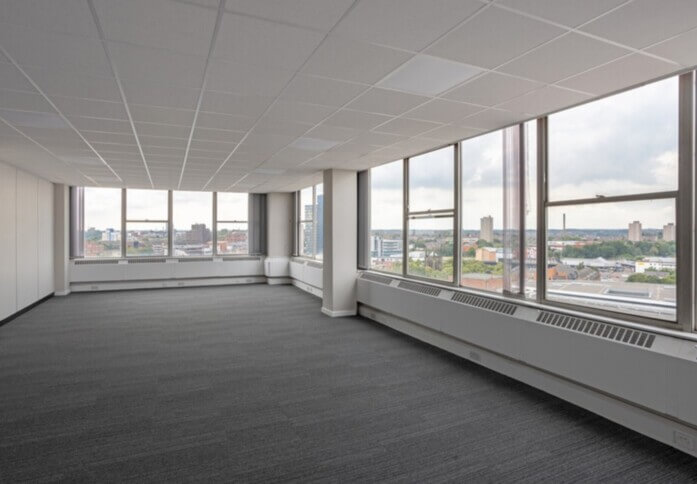 Unfurnished workspace at Charles Street, Omnia Offices, Leicester