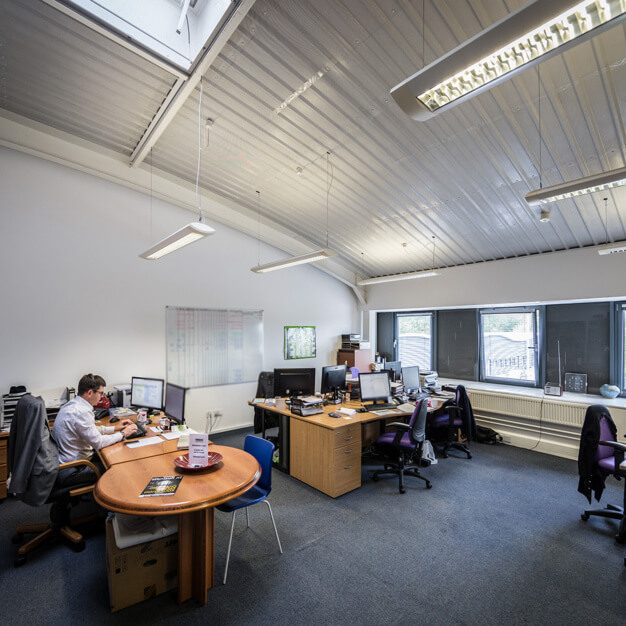 Dedicated workspace in Hamilton Way, Oxford Innovation Ltd, Mansfield
