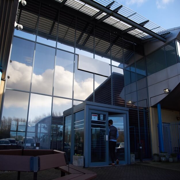 The building at Hamilton Way, Oxford Innovation Ltd in Mansfield