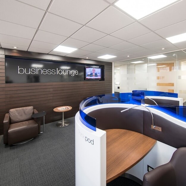 Enjoy the communal space in Toll House Hill, Regus in Nottingham