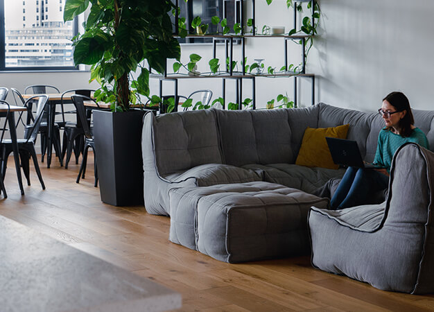 The breakout area in King Street, Cubo Holdings Limited (Nottingham)