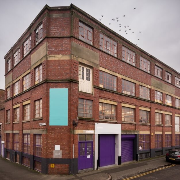 The building at Roden Street, Biz-Space in Nottingham