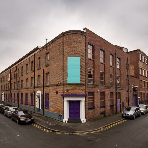 The building at Roden Street, Biz-Space, Nottingham