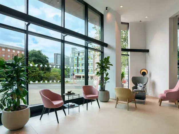 The foyer at Toll House Hill, Regus (Nottingham)
