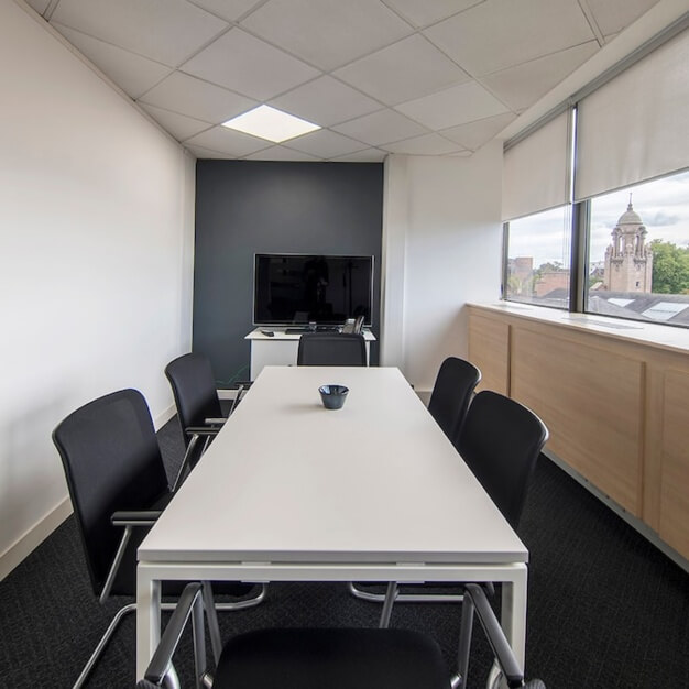 The meeting room at Toll House Hill, Regus in Nottingham