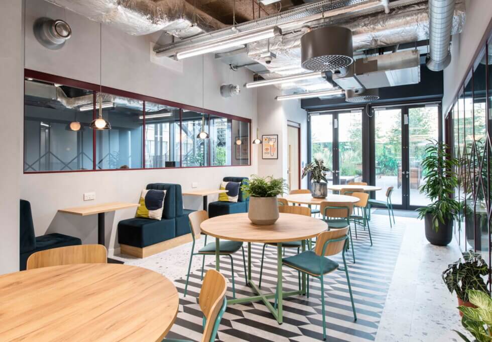 Breakout area at Whitechapel Road, Runway East in Aldgate East