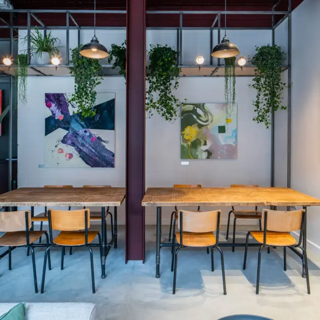 Breakout space for clients - Whitechapel Road, X and Why Ltd in Aldgate East
