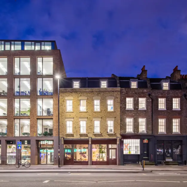 Building external for Whitechapel Road, X and Why Ltd, Aldgate East