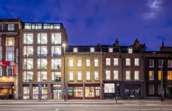 Building external for Whitechapel Road, X and Why Ltd, Aldgate East