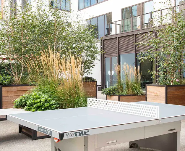 Outdoor area at Whitechapel Road, Runway East in Aldgate East