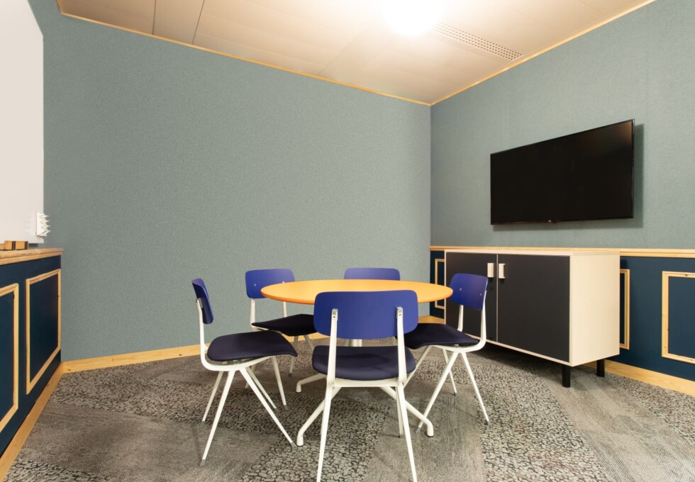 A breakout area in Leman Street, InfinitSpace, Aldgate