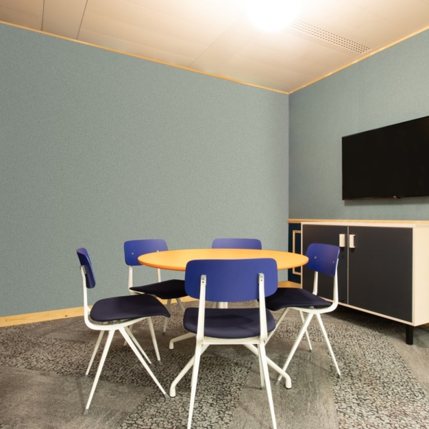 A breakout area in Leman Street, InfinitSpace, Aldgate