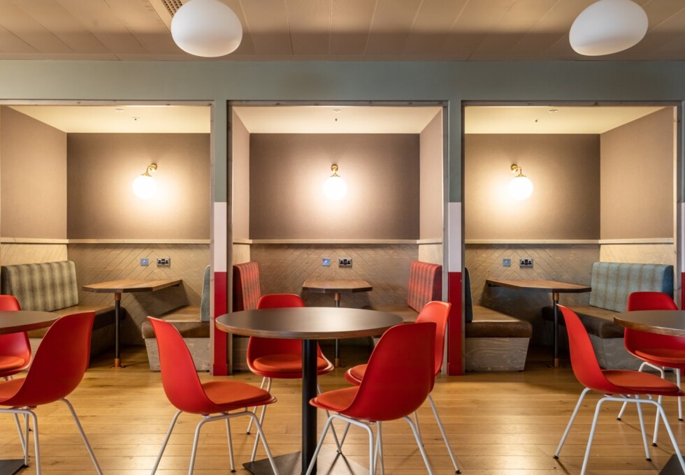 A breakout area - Leman Street, InfinitSpace, Aldgate