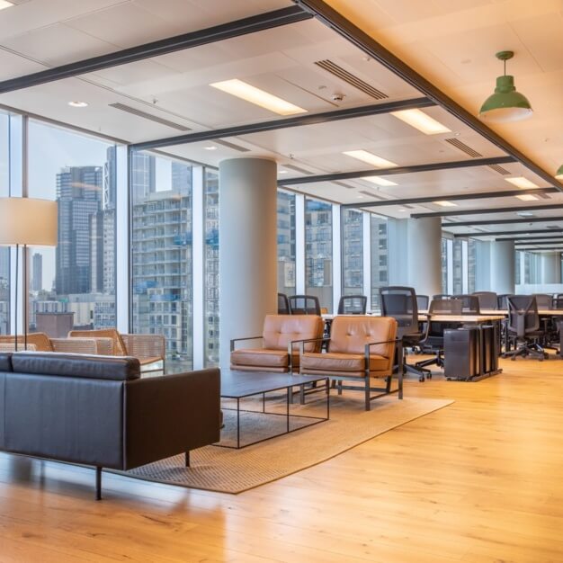 A breakout space in Leman Street, InfinitSpace, Aldgate