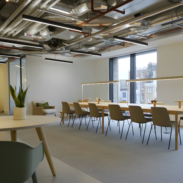 A dedicated breakout area in New Drum Street, The British Land Company PLC (Aldgate)