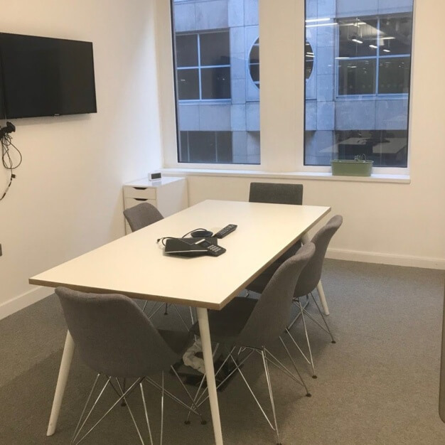 Boardroom at Alie Street, Kitt Technology Limited in Aldgate