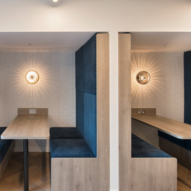 Breakout area at Alie Street, Business Cube in Aldgate