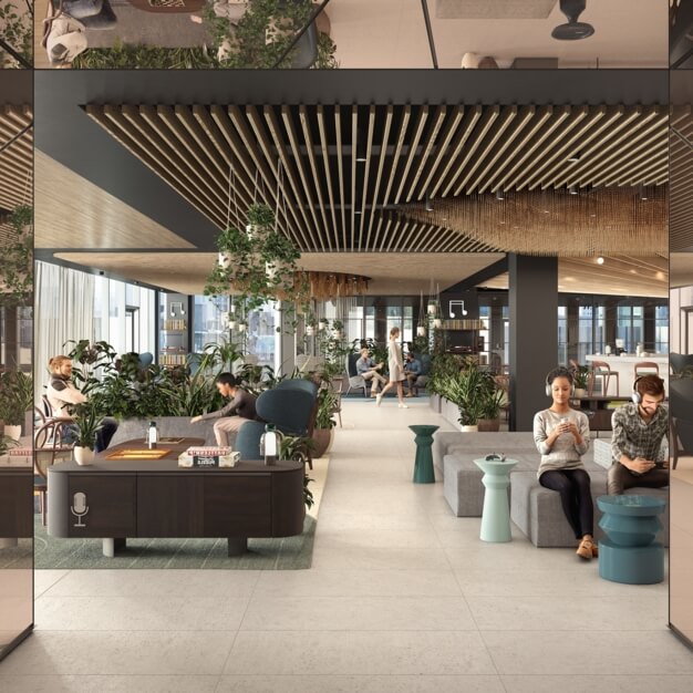 Breakout space in Leadenhall Street, Huckletree (Aldgate)