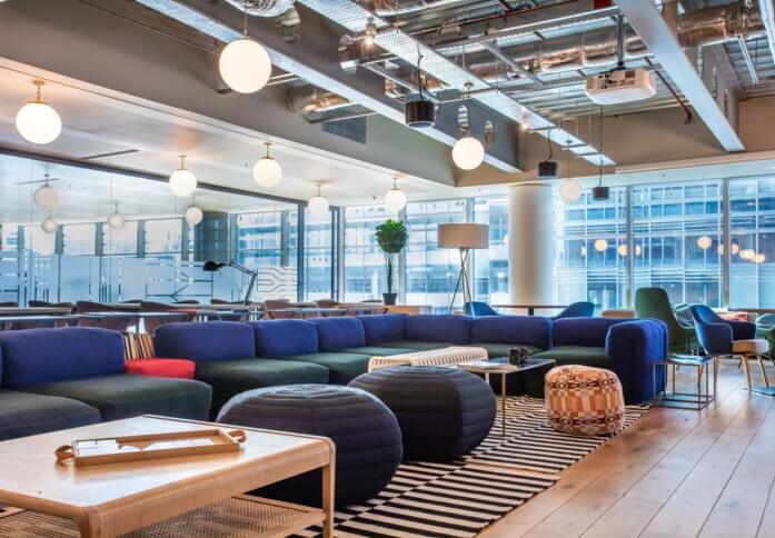Breakout space in Leman Street, Aldgate, InfinitSpace
