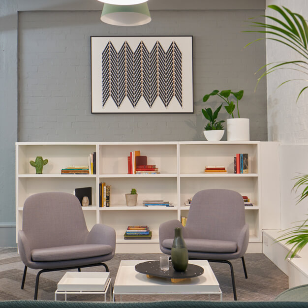 Breakout space in Whitechapel High Street, FORA (Aldgate)