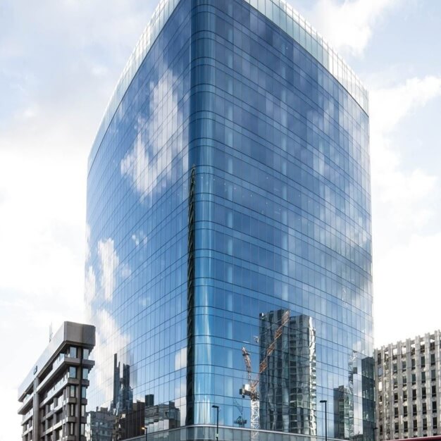 Building external for Leman Street, InfinitSpace, Aldgate