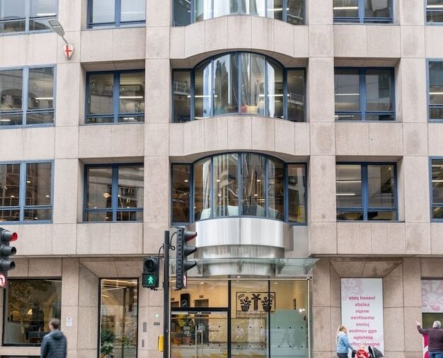 Building outside at Leadenhall Street, WeWork, Aldgate